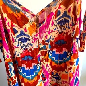 Multicolor lounging romper comfortable and chic!